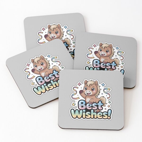 Item preview, Happy New Year Best Wishes Chibi Horse Sticker - Year of the Horse Gift designed and sold by Nuist25.