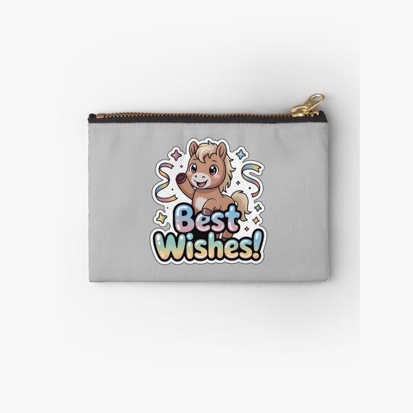 Item preview, Happy New Year Best Wishes Chibi Horse Sticker - Year of the Horse Gift designed and sold by Nuist25.