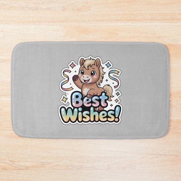 Item preview, Happy New Year Best Wishes Chibi Horse Sticker - Year of the Horse Gift designed and sold by Nuist25.