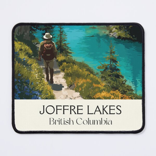 Item preview, Joffre Lakes Provincial Park | Turquoise Glacial Lake Art designed and sold by TuncGK.