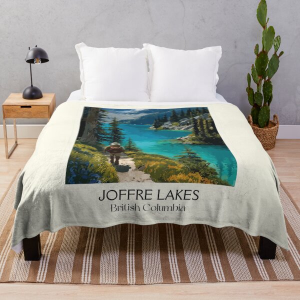 Item preview, Joffre Lakes Provincial Park | Turquoise Glacial Lake Art designed and sold by TuncGK.
