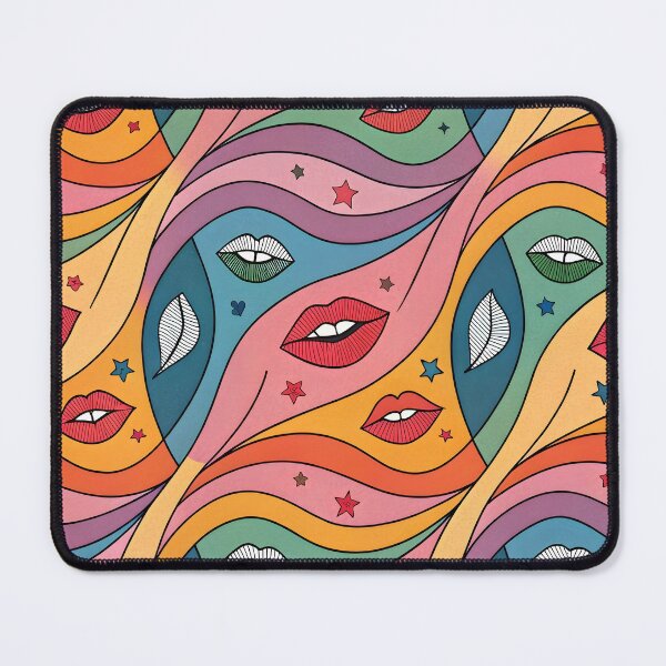 Item preview, Lips Pattern designed and sold by trendspatterns.