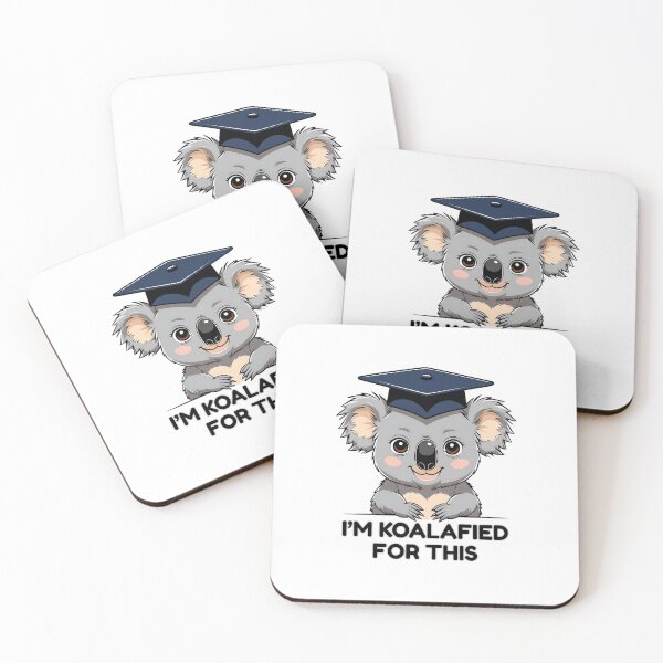 Item preview, Koala-fied Graduation Pun designed and sold by DigitalDream11.