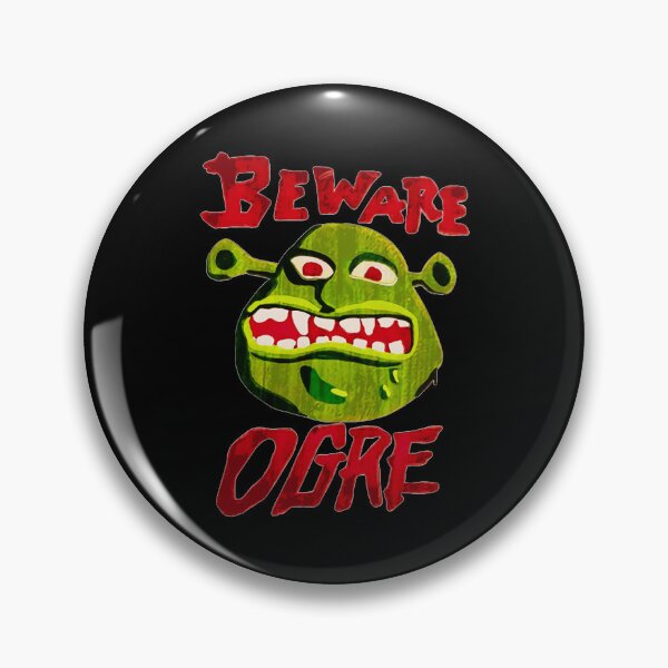 Item preview, Cuidado Ogro Shrek Beware Ogre designed and sold by Daiay.