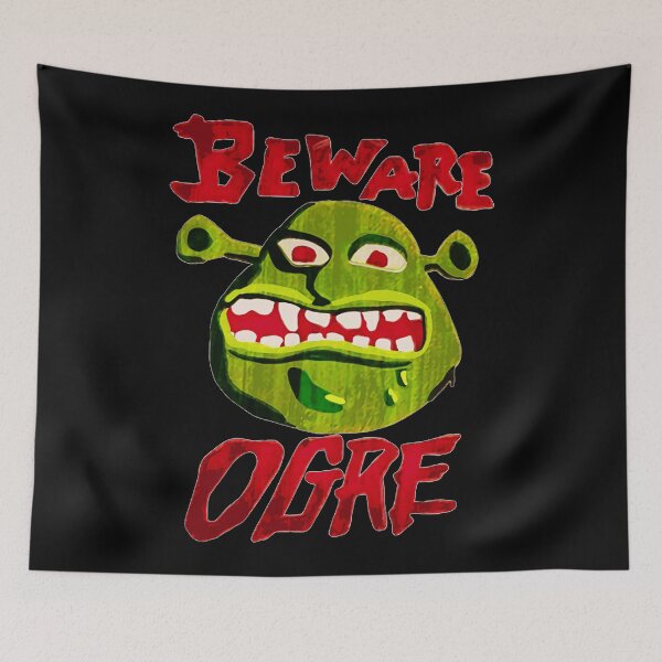Item preview, Cuidado Ogro Shrek Beware Ogre designed and sold by Daiay.