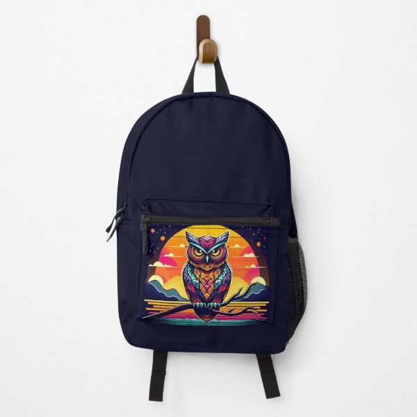 Item preview, Colorful geometric owl designed and sold by Dogandesighn.