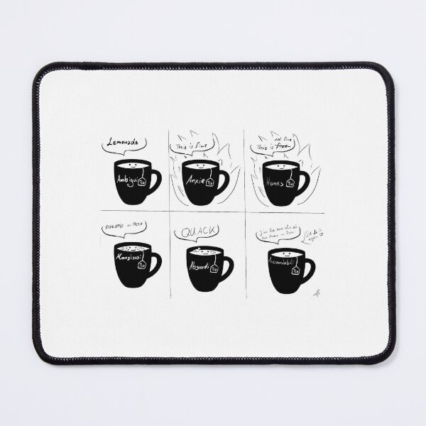 Item preview, Tea Time Trouble designed and sold by little-blue-cup.