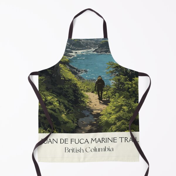 Item preview, Juan de Fuca Marine Trail | West Coast Hiking Art Print designed and sold by TuncGK.