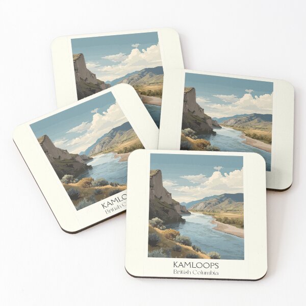 Item preview, Kamloops British Columbia | Thompson River Valley Art designed and sold by TuncGK.