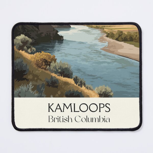 Item preview, Kamloops British Columbia | Thompson River Valley Art designed and sold by TuncGK.