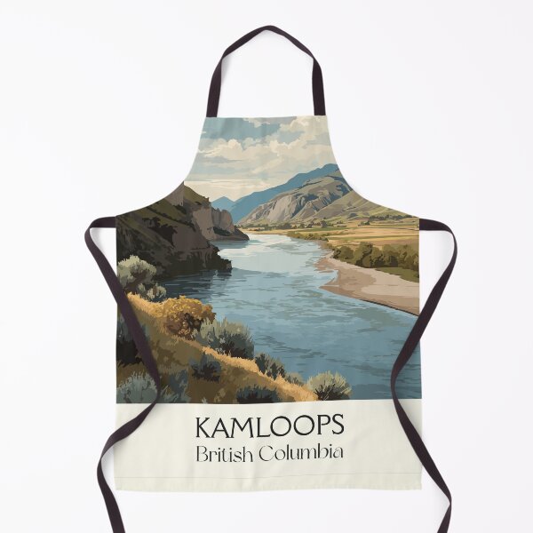 Item preview, Kamloops British Columbia | Thompson River Valley Art designed and sold by TuncGK.