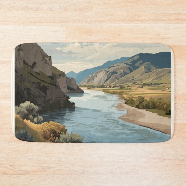 Item preview, Kamloops British Columbia | Thompson River Valley Art designed and sold by TuncGK.