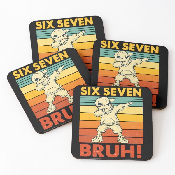 Artikelvorschau, 67 Meme Dabbing Six Seven Bruh Funny Boys Kids Classic entworfen und verkauft von IdealDo.