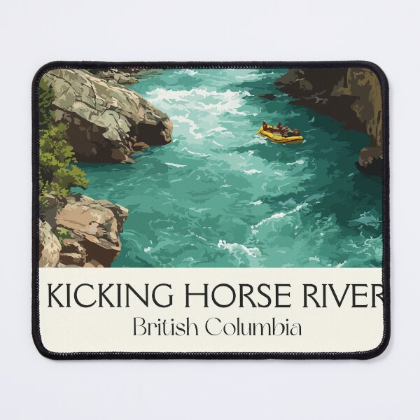 Item preview, Kicking Horse River BC | Yoho National Park Rapids Art designed and sold by TuncGK.