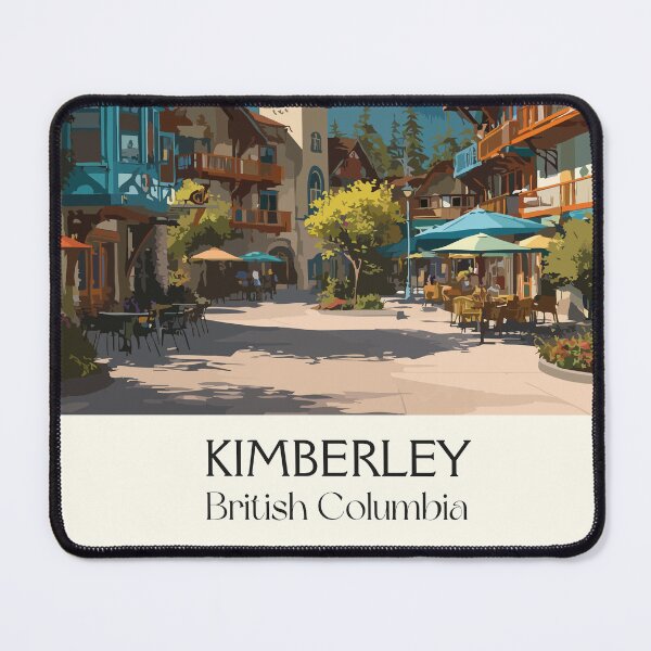 Item preview, Kimberley British Columbia | Bavarian Mountain Town Art designed and sold by TuncGK.