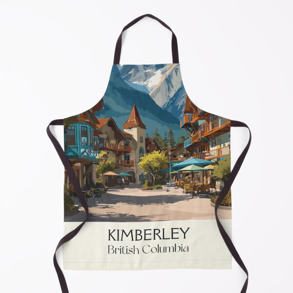 Item preview, Kimberley British Columbia | Bavarian Mountain Town Art designed and sold by TuncGK.