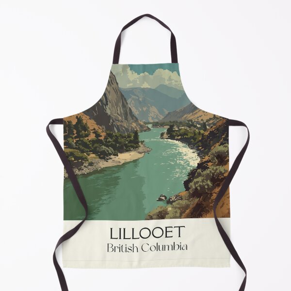 Item preview, Lillooet British Columbia | Fraser River Canyon Scenery Art designed and sold by TuncGK.