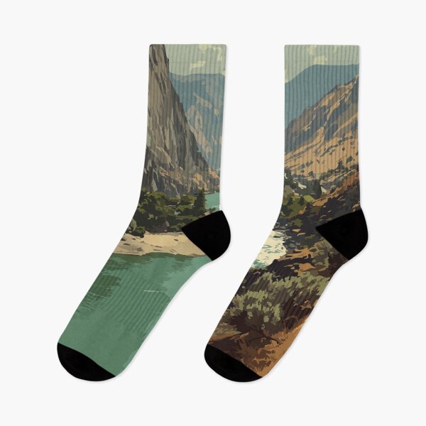 Item preview, Lillooet British Columbia | Fraser River Canyon Scenery Art designed and sold by TuncGK.