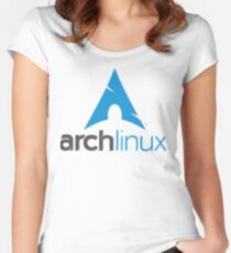 Arch Linux Women's Fitted Scoop T-Shirt