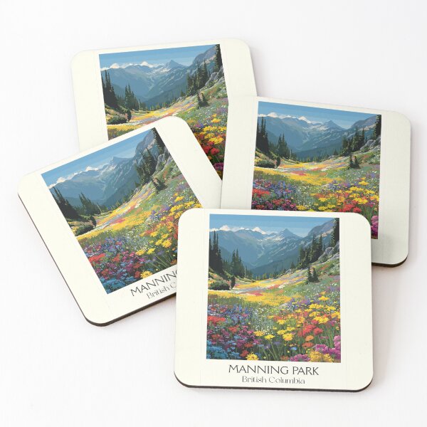 Item preview, Manning Park British Columbia | Alpine Wildflower Art designed and sold by TuncGK.