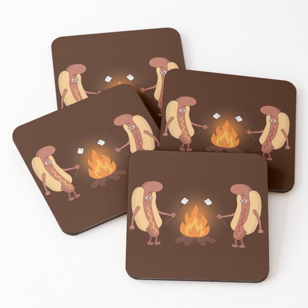 Item preview, Hot Dog Weenie Roast Campfire designed and sold by carlcheerio.
