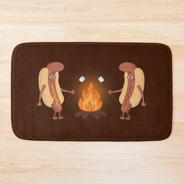 Item preview, Hot Dog Weenie Roast Campfire designed and sold by carlcheerio.