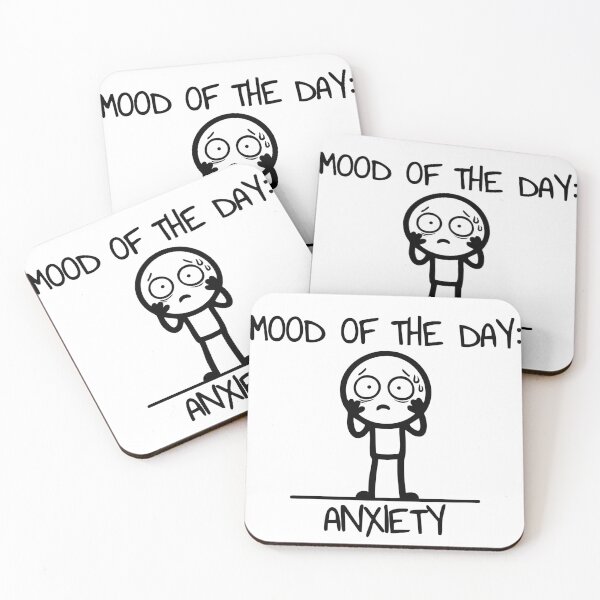 Item preview, Mood of the day: Anxiety help designed and sold by Cris458.