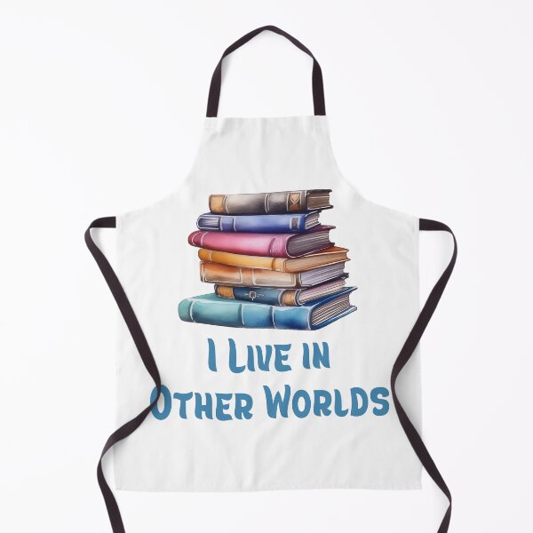 Item preview, I Live in Other Worlds Book Lovers designed and sold by Coastal-Designs.
