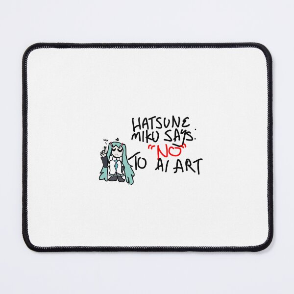 Item preview, hatsune miku says no! to ai art designed and sold by 5decibels.