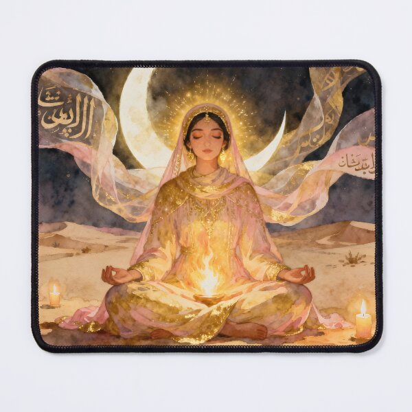 Item preview, Rābiʿa al-ʿAdawiyya – The Flame of Divine Love designed and sold by SoniaSarkali.