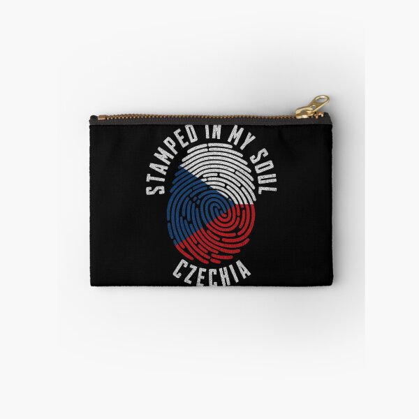 Item preview, Czechia Flag Fingerprint Art for Proud Czech Heritage Lovers designed and sold by chrisrivait.