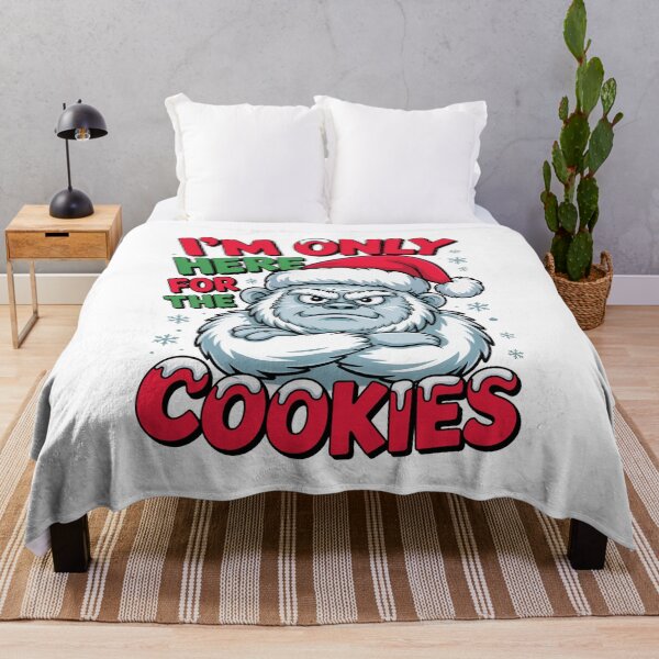 Item preview, Funny Yeti Christmas Shirt – I’m Only Here for the Cookies designed and sold by MonkiFlipp.