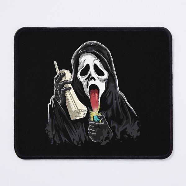 Item preview, Masked Figure Holding Phone designed and sold by Tyraeadows.