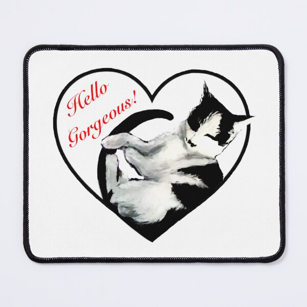 Item preview, Hello Gorgeous! (Red) designed and sold by Stoicats.