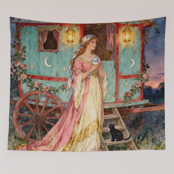 Item preview, Psychic. Fortuneteller designed and sold by SoniaSarkali.
