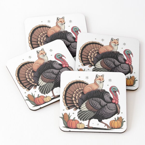 Item preview, Autumn Fall Turkey Fox Winter Thanksgiving Harvest designed and sold by JediKittenWars.