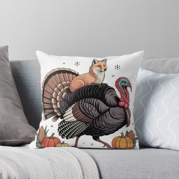 Item preview, Autumn Fall Turkey Fox Winter Thanksgiving Harvest designed and sold by JediKittenWars.