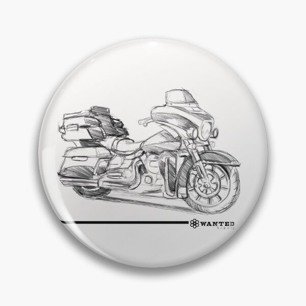 Item preview, Harley Davidson Ultra Glide designed and sold by WantedSupplyCO.
