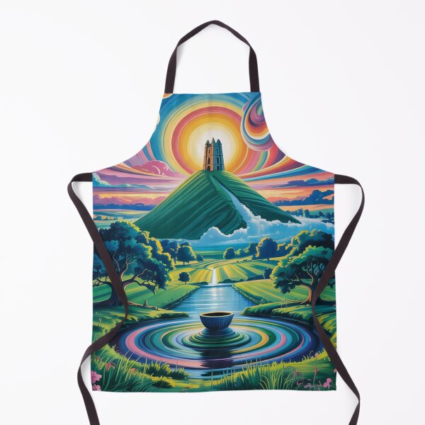 Item preview, Мystical landscape , Glastonbury Tor hill. designed and sold by Lilashakti ⭐️ ⭐️ ⭐️ ⭐️ ⭐️.