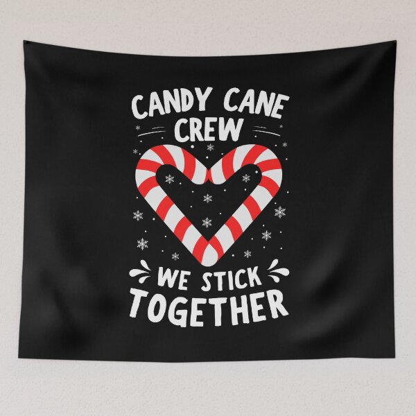 Item preview, Candy Cane Crew We Stick Together Heart Family Matching Christmas Gift designed and sold by MouDantArts.