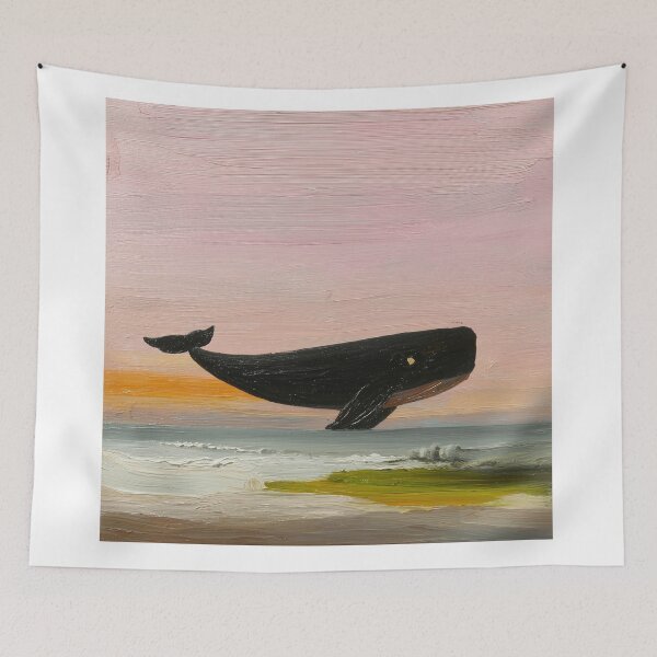 Item preview, WHALES - SEASCAPE .39 designed and sold by lautir.