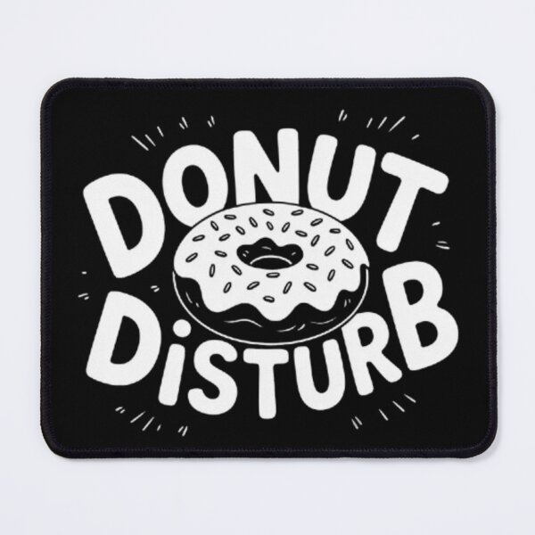 Item preview, Donut Disturb – Funny Food Pun designed and sold by vvcreativedesigns.