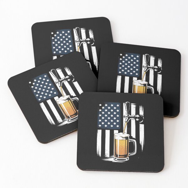 Item preview, Craft Beer American Flag USA 4th July Brewery  designed and sold by THagBlue.