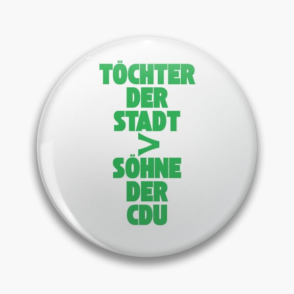 Artikelvorschau, Töchter der Stadt > Söhne der CDU - Politisches Statement Design entworfen und verkauft von Now.Apparel.