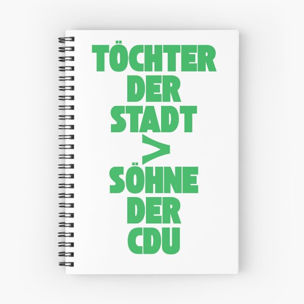 Artikelvorschau, Töchter der Stadt > Söhne der CDU - Politisches Statement Design entworfen und verkauft von Now.Apparel.