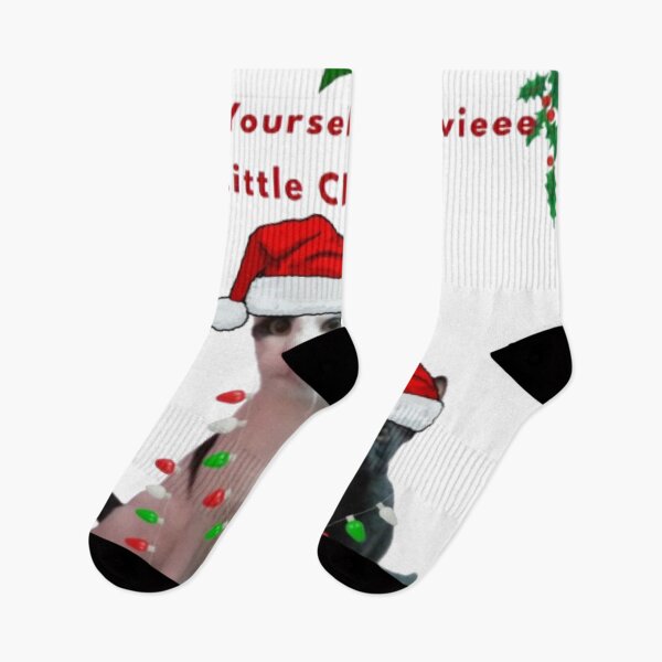 Item preview, Have Yourself a Meowieee Little Christmas – Funny Cat Holiday Design designed and sold by BulletKitty82.