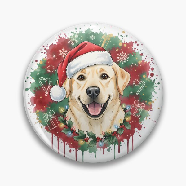 Item preview, Labrador Retriever | Christmas Colorful Watercolor Design #1 designed and sold by MatsurexDesigns.