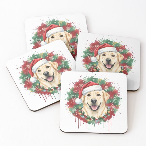 Item preview, Labrador Retriever | Christmas Colorful Watercolor Design #1 designed and sold by MatsurexDesigns.