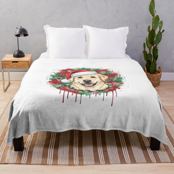Item preview, Labrador Retriever | Christmas Colorful Watercolor Design #1 designed and sold by MatsurexDesigns.