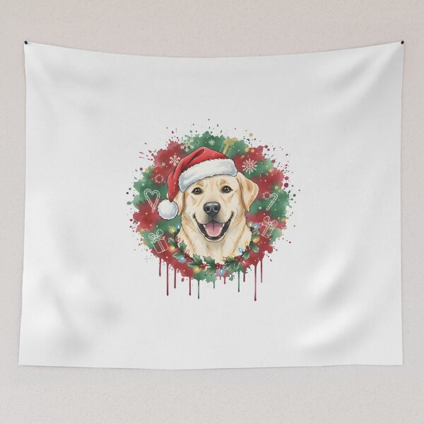 Item preview, Labrador Retriever | Christmas Colorful Watercolor Design #1 designed and sold by MatsurexDesigns.
